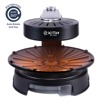KITH SMOKELESS BBQ GRILL (TOUCH CONTROL) | PATENTED 360° AUTO ROTATE GRILL PAN - SBG-TC-B1